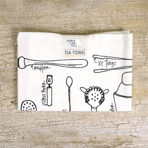 Cocktail Tools | Cotton Tea Towel 